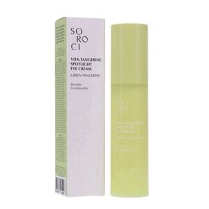 SOROCI Vita-Tangerine Spotlight Eye Cream 1.01 oz Brand NIB Green Tangerine